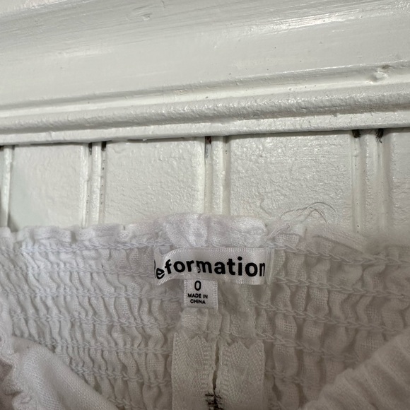 Reformation Rory Linen Blouse - Picture 5 of 6